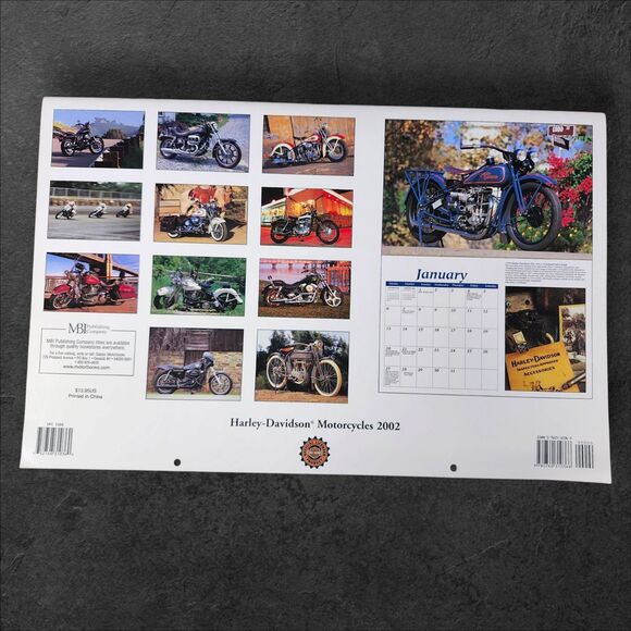 Lot of 3 Vintage Harley-Davidson Calendars 2002, 2003, 2005 Motorcycle 16-Month - Picture 3 of 10